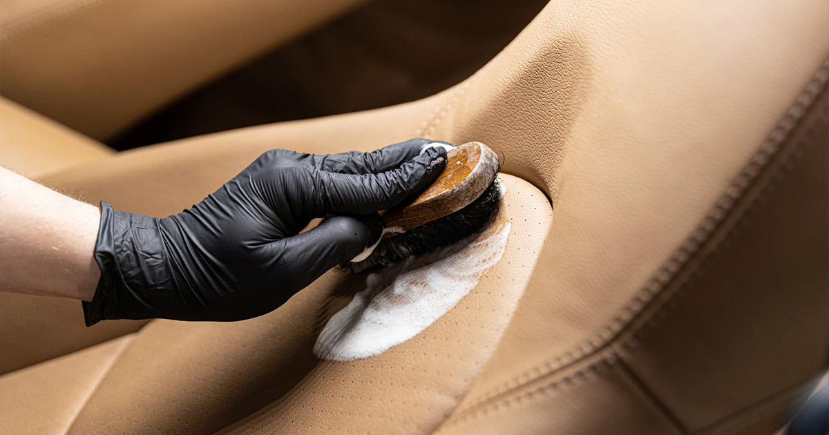car wash leather treatment